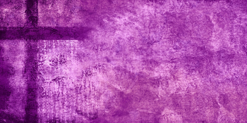 red violet cross texture background with copy space